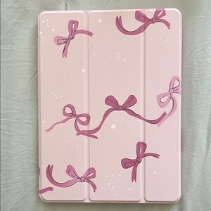 Pink Bow iPad Case